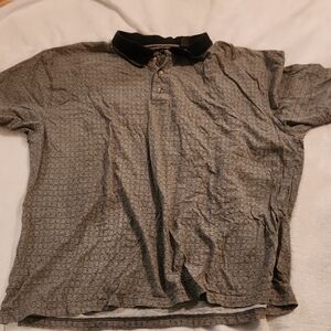Men's Gray Polo Shirt